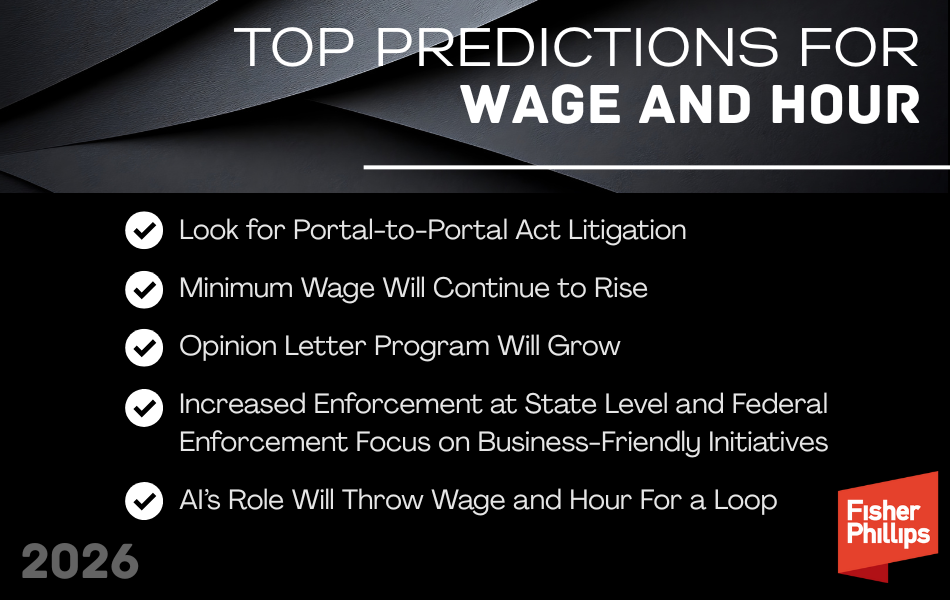 Top Predictions for Wage and Hour