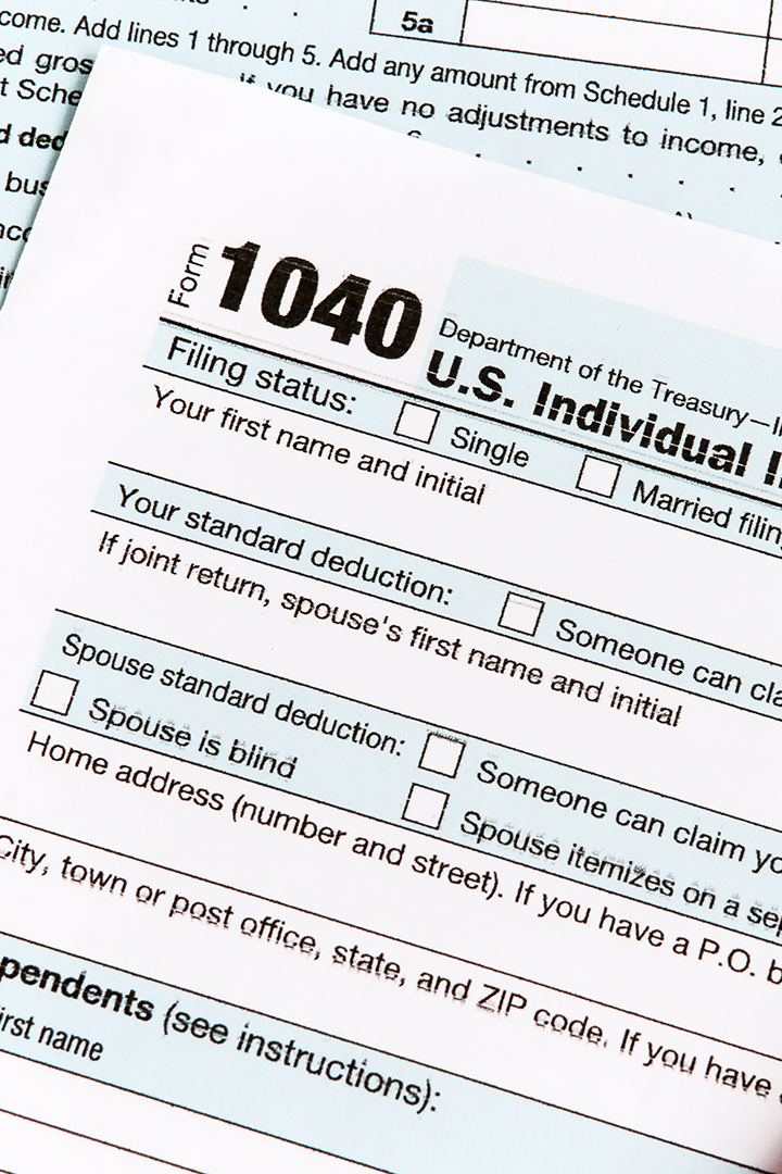 1040 tax form