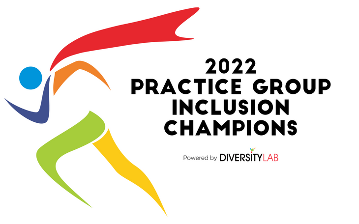 2022 Diversity Lab Practice Group Inclusion Champions logo