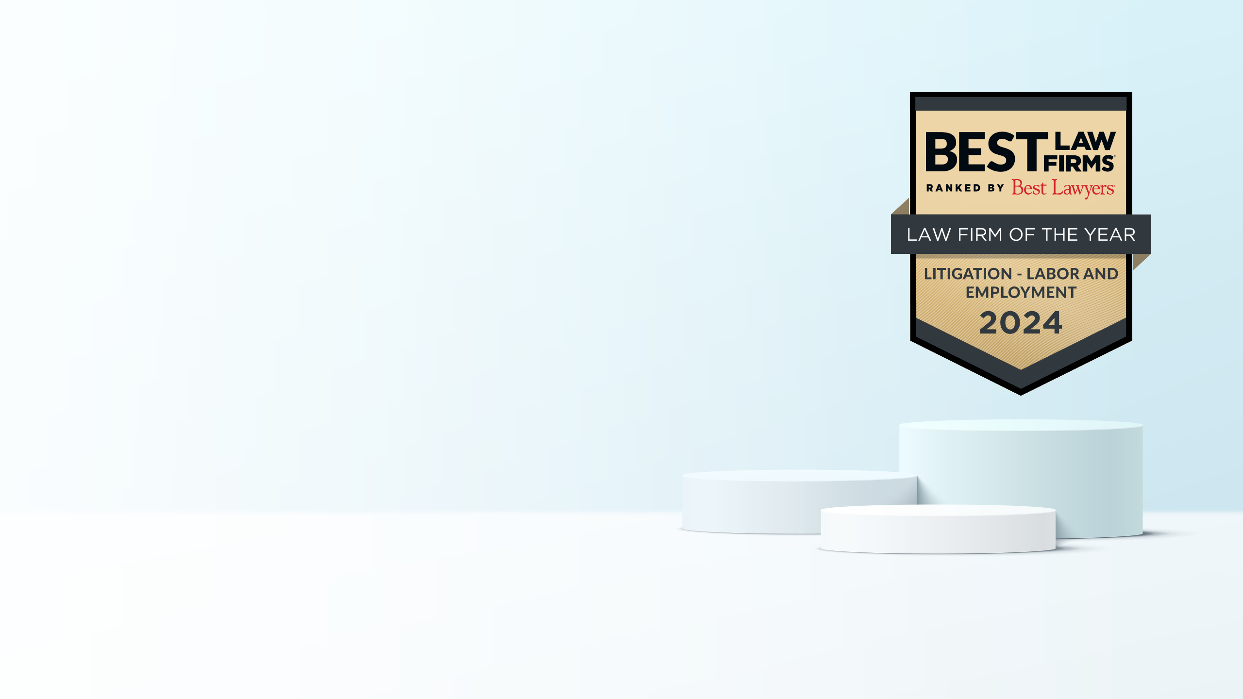 2024 Best Lawyers award logo 