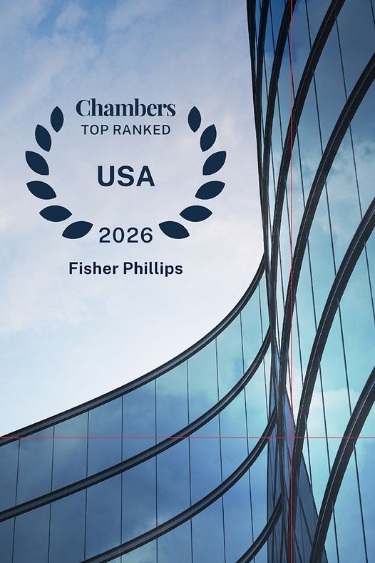 US Chambers 2026 Top Rated Firm Fisher Phillips 