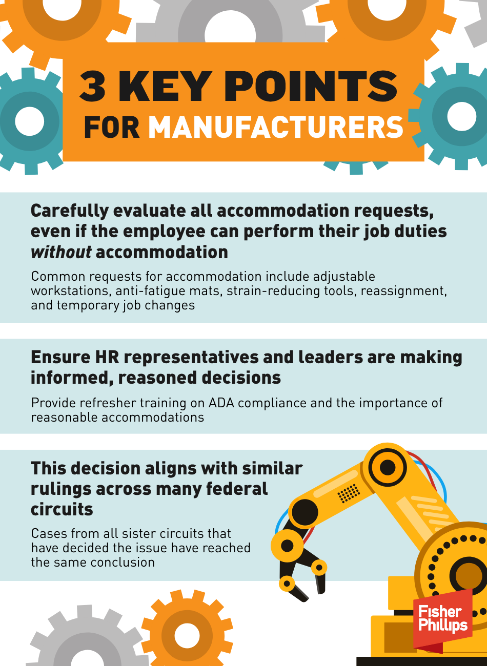 3 Key Points for Manufacturers