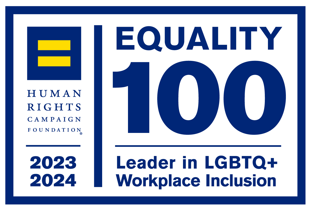 Human Rights Campaign Foundation Equality 100 Award Logo