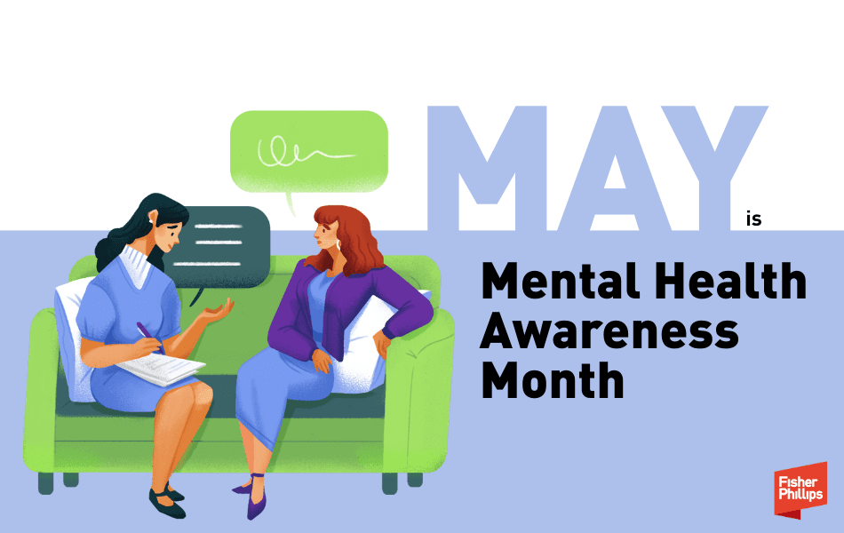May is Mental Health Awareness Month banner