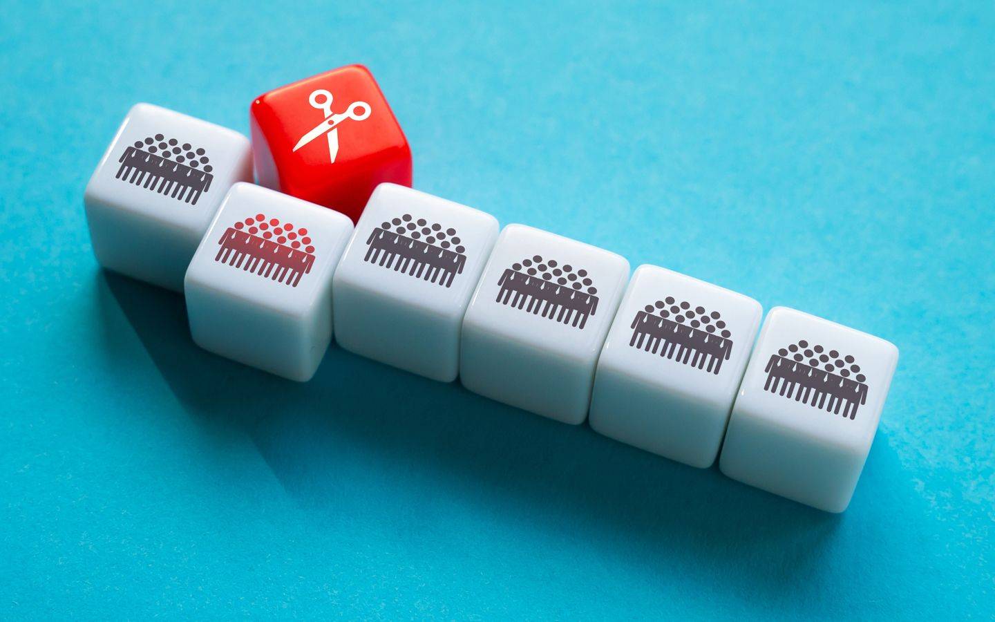 Reduction in force graphic