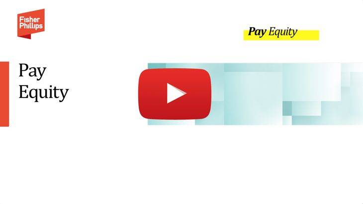 Pay Equity video play button photo