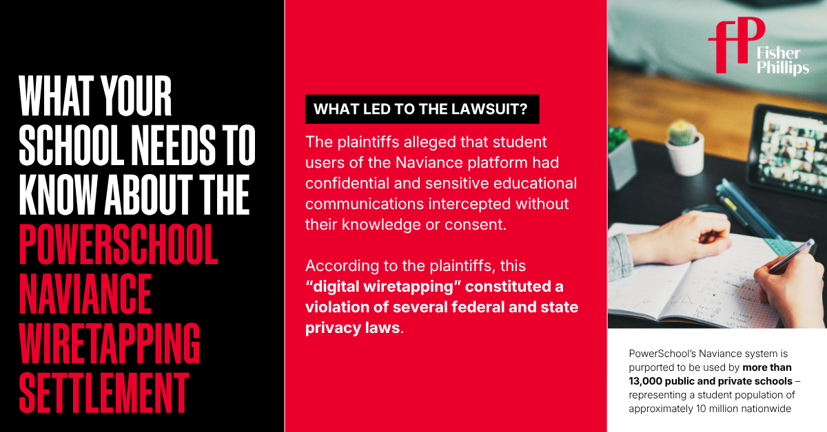 What your school needs to know about the PoweSchool Naviance Wiretapping Settlement