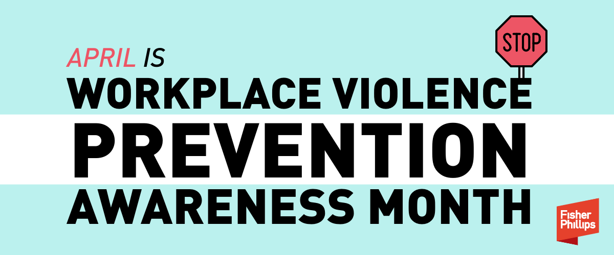 Workplace Violence infographic