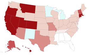 Wage and Hour map